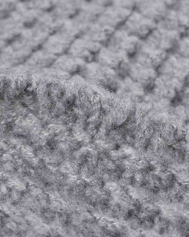 Waffle-Knit Cuff Beanie