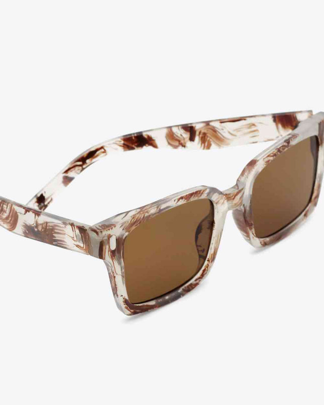 UV400 Polycarbonate Square Sunglasses