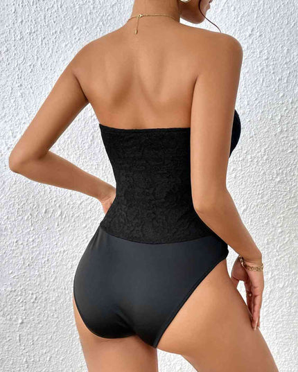 Strapless Sweetheart Neck Bodysuit
