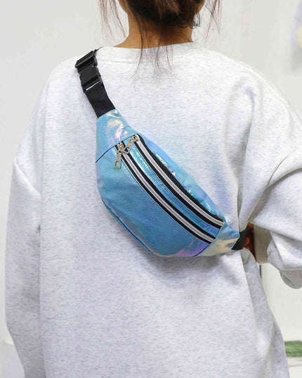 Gradient Polyester Sling Bag