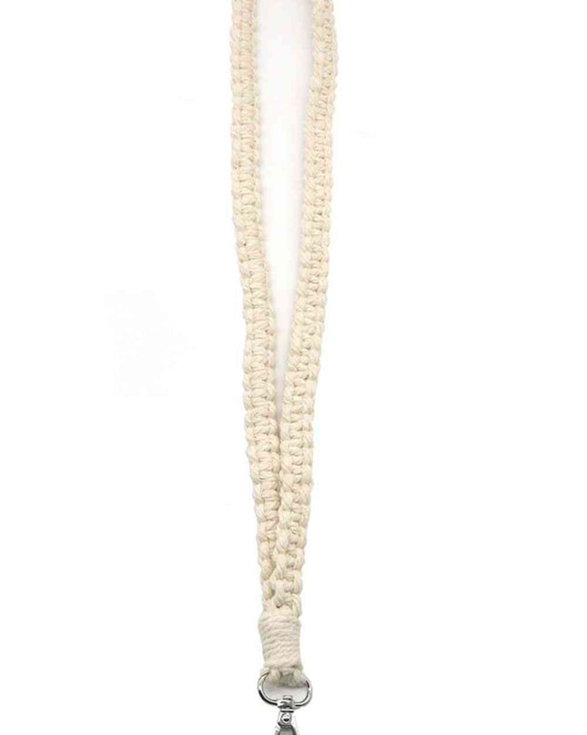 Assorted 2-Pack Hand-Woven Lanyard Keychain