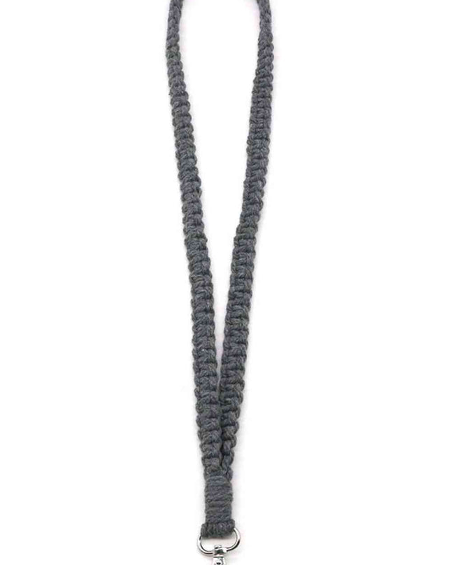 Assorted 2-Pack Hand-Woven Lanyard Keychain