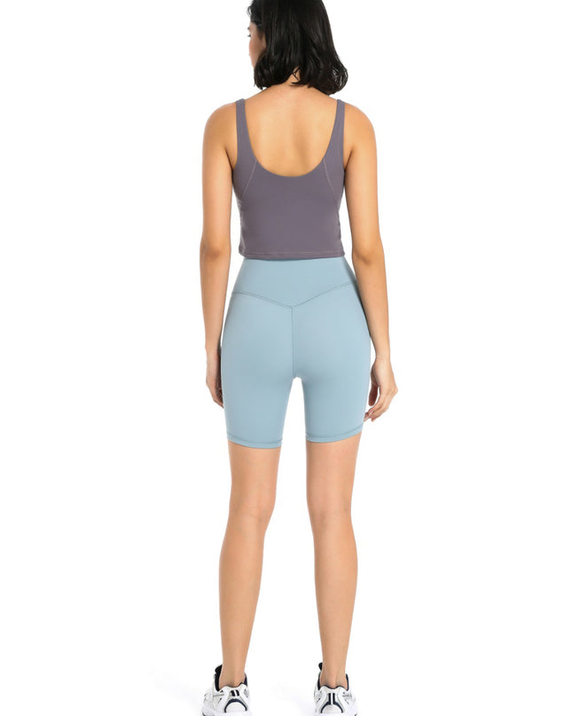 Scoop Neck Wide Strap Active Tank