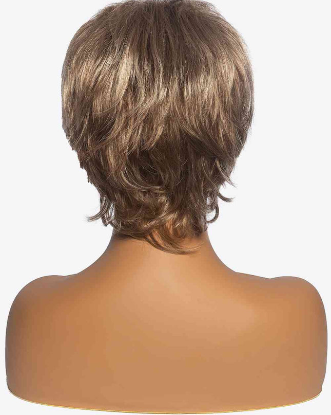 Synthetic Short Layered Wigs in Blonde 3''