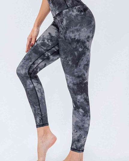 Wide Waistband Slim Fit Active Leggings