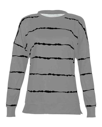 Striped Round Neck T-Shirt