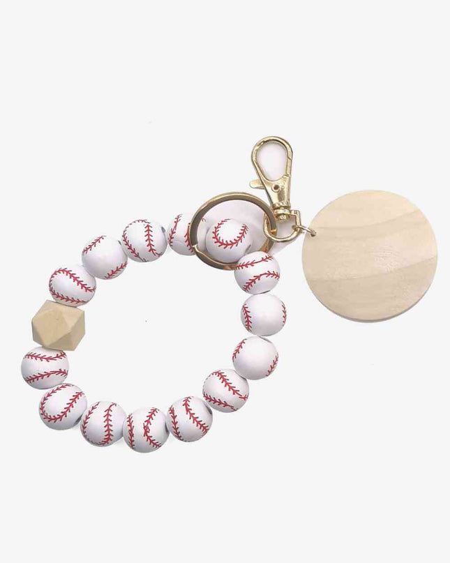 Assorted 4-Pack Wristlet Bead Key Chain