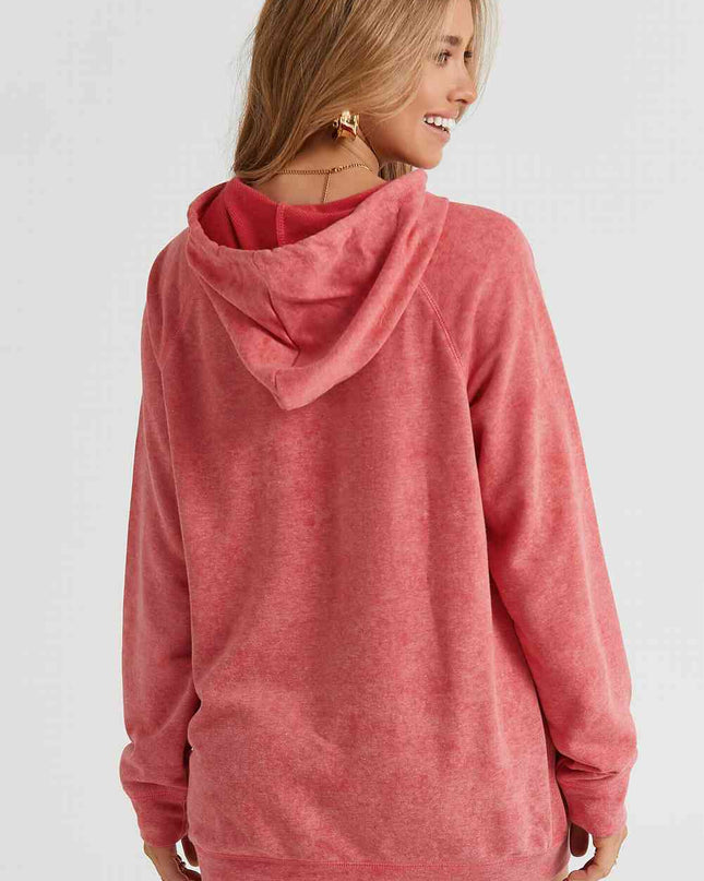 Long Sleeve Front Pocket Hoodie