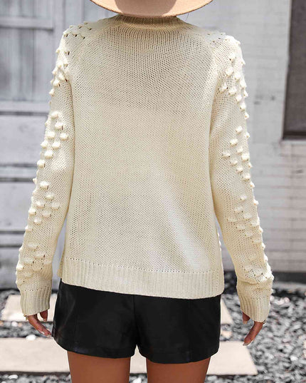 Open Front Long Sleeve Cardigan