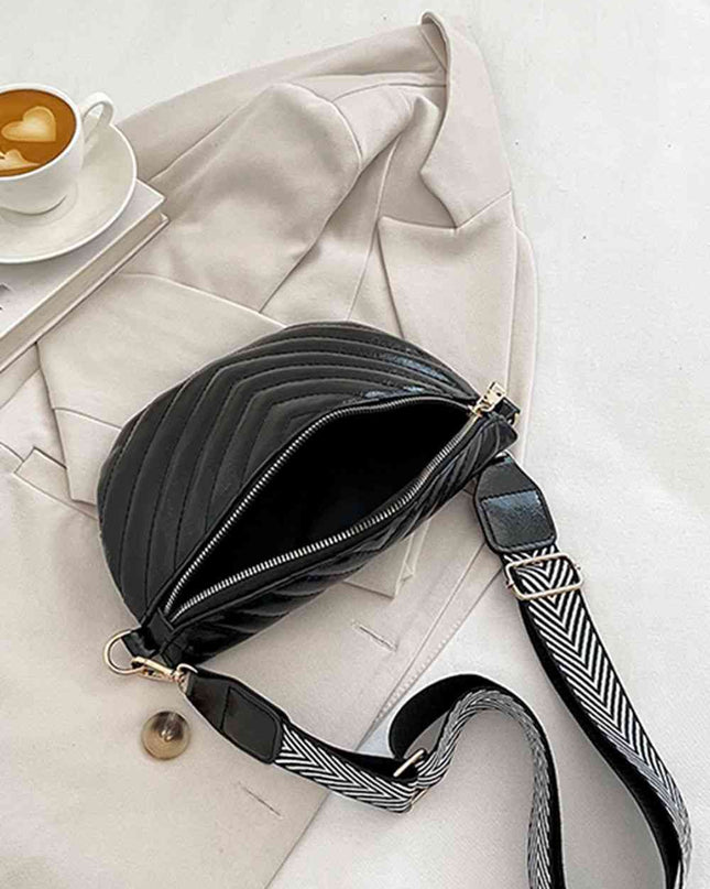 PU Leather Sling Bag