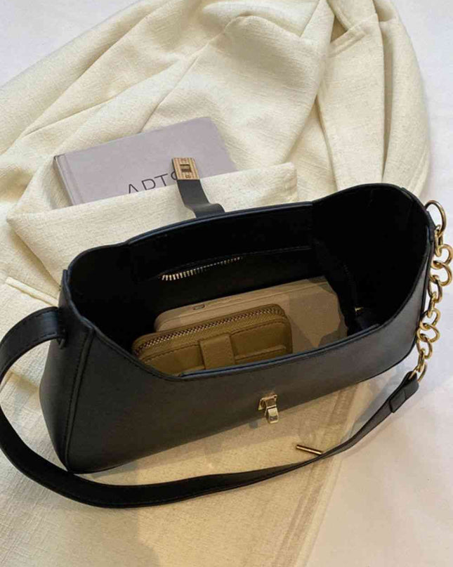 PU Leather Shoulder Bag