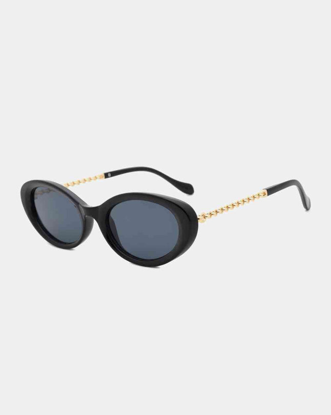Polycarbonate Frame Cat-Eye Sunglasses