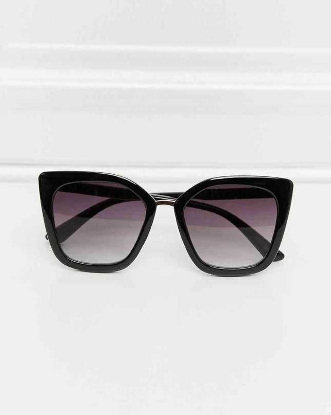 Cat Eye Full Rim Polycarbonate Sunglasses