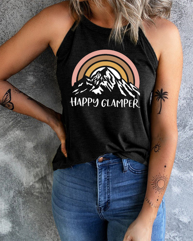 Happy Glamper Graphic Tank