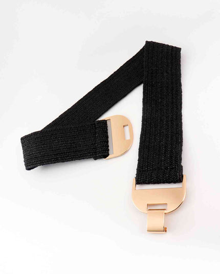 Alloy Buckle Elastic Belt