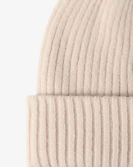 HAPPY Contrast Beanie