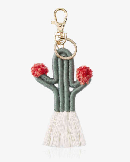 Cactus Keychain with Fringe
