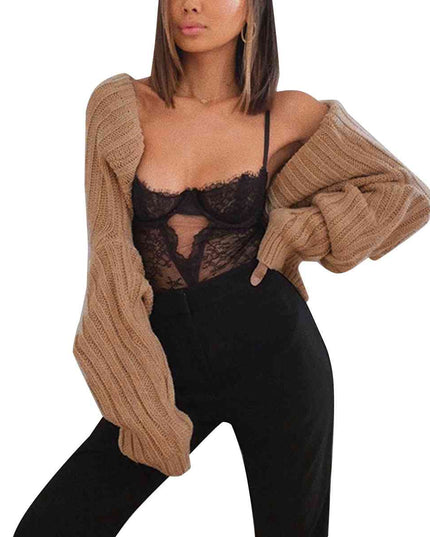 Long Sleeve Knit Bolero