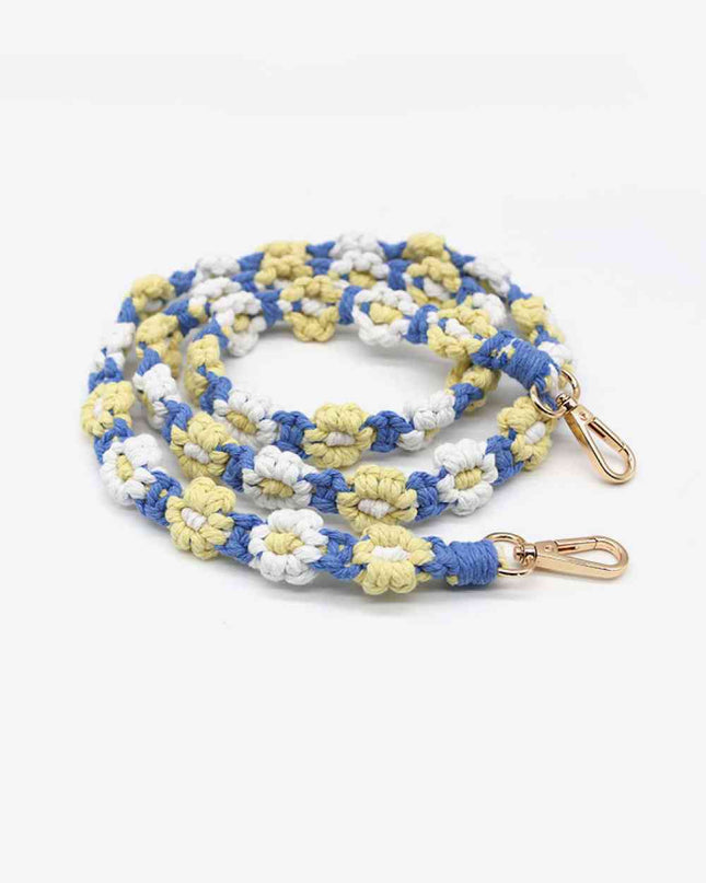 Macrame Flower Lanyard