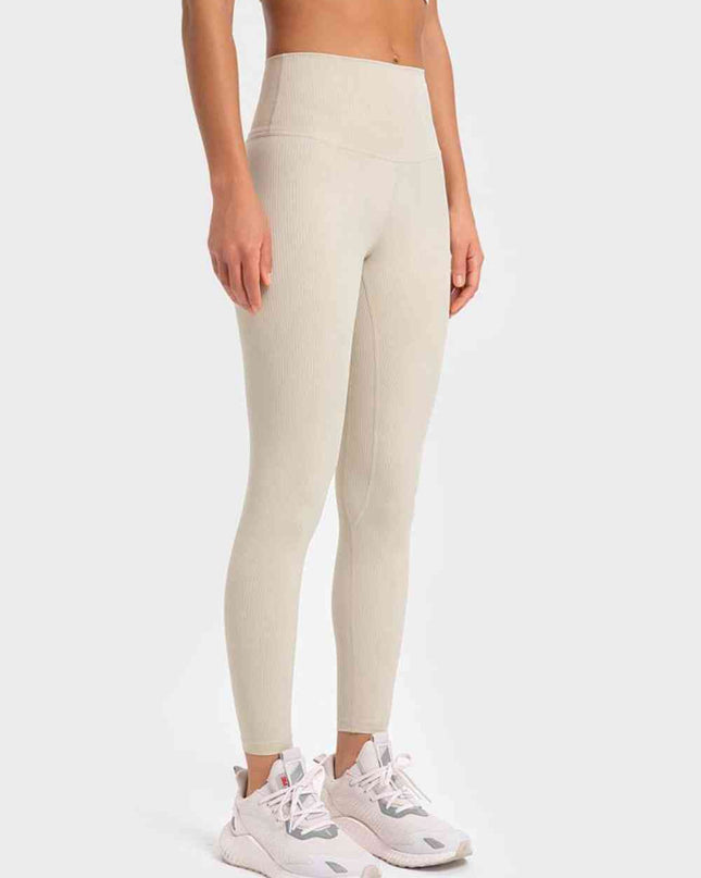Highly Stretchy Wide Waistband Yoga Leggings