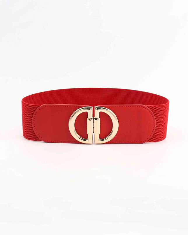 D Buckle Elastic Belt