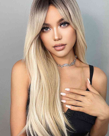 Full Machine Made Long Wigs 26''