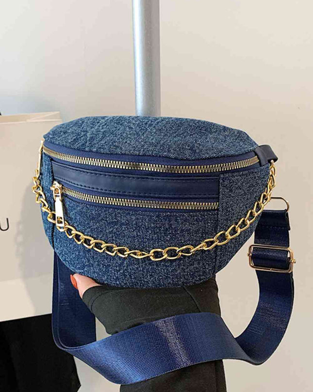 Denim Sling Bag