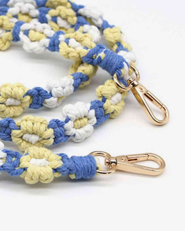 Macrame Flower Lanyard