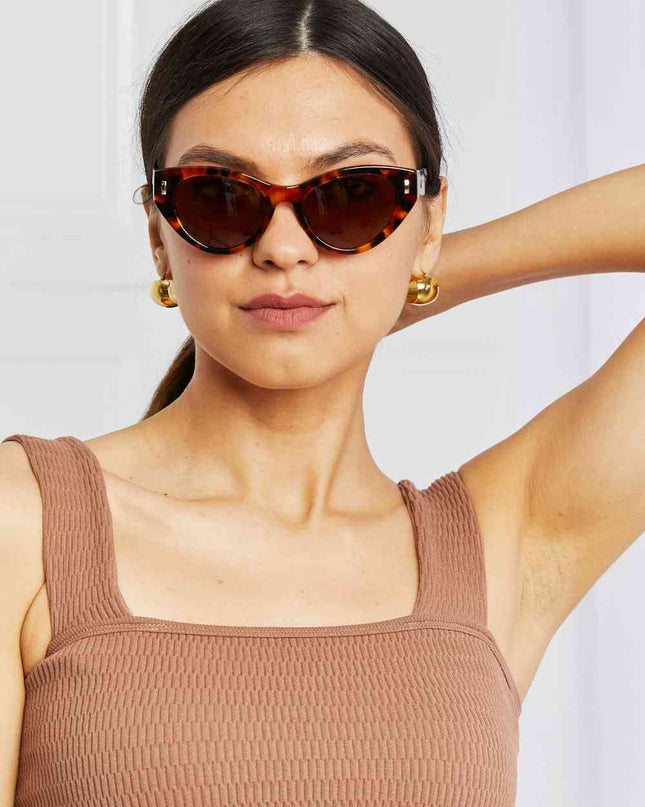 Tortoiseshell Acetate Frame Sunglasses