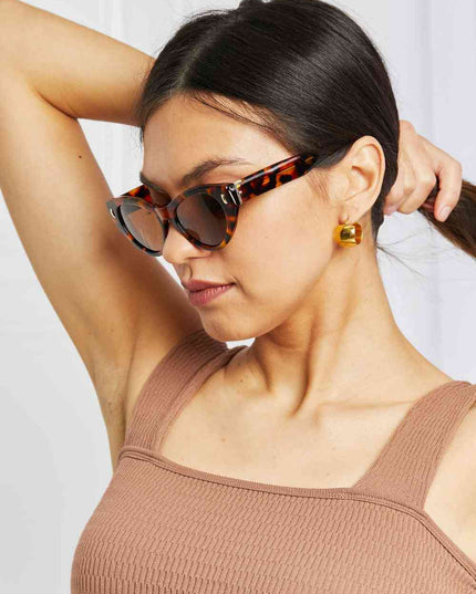 Tortoiseshell Acetate Frame Sunglasses