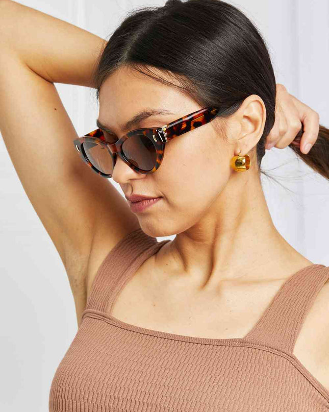 Tortoiseshell Acetate Frame Sunglasses