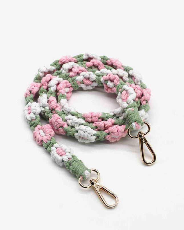 Macrame Flower Lanyard