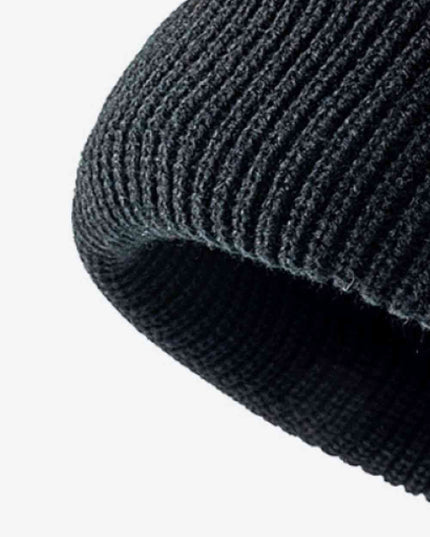Calling For Winter Rib-Knit Beanie