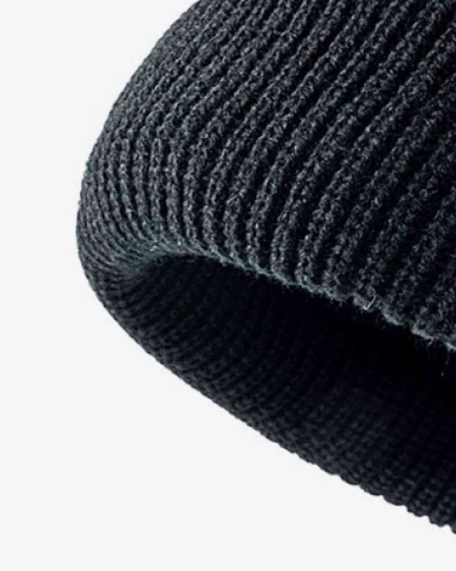 Calling For Winter Rib-Knit Beanie