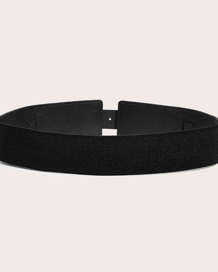 Double Buckle PU Leather Belt