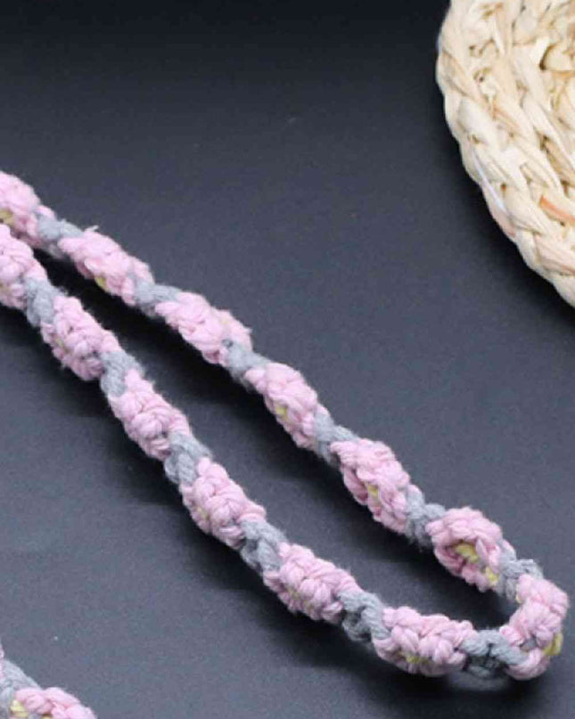 Flower Macrame Phone Lanyard