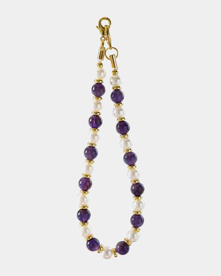 Natural Stone Beads Key Chain