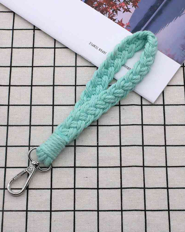 Assorted 4-Piece Macrame Keychain