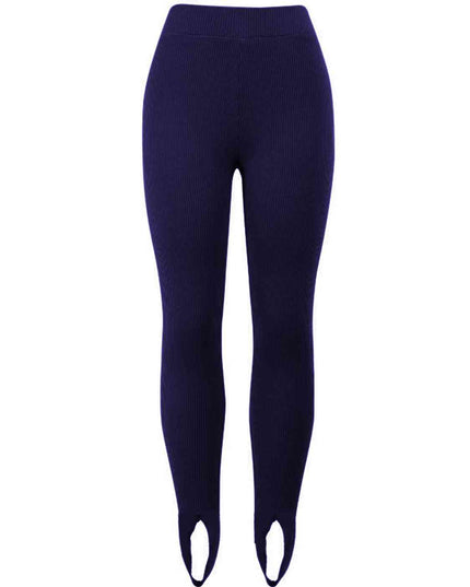 Ribbed Mid Waist Leggings