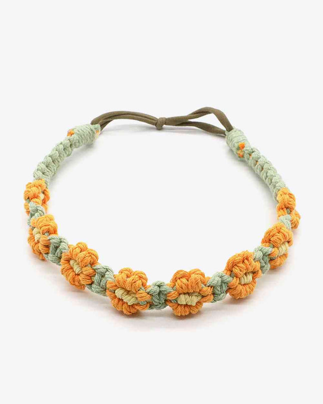 Assorted 2-Pack In My Circle Daisy Macrame Headband