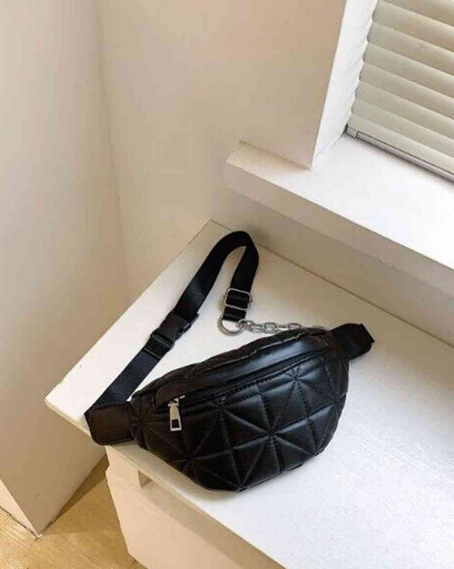 PU Leather Sling Bag