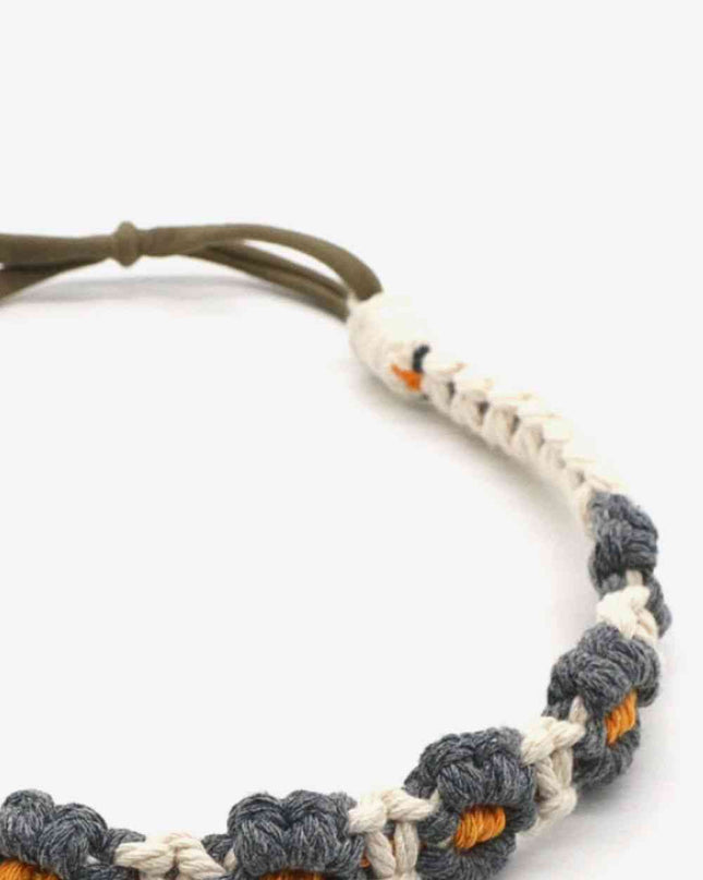Assorted 2-Pack In My Circle Daisy Macrame Headband