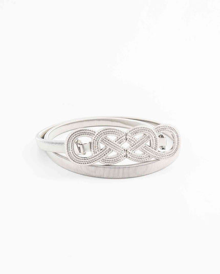 Knot Buckle Metal Belt