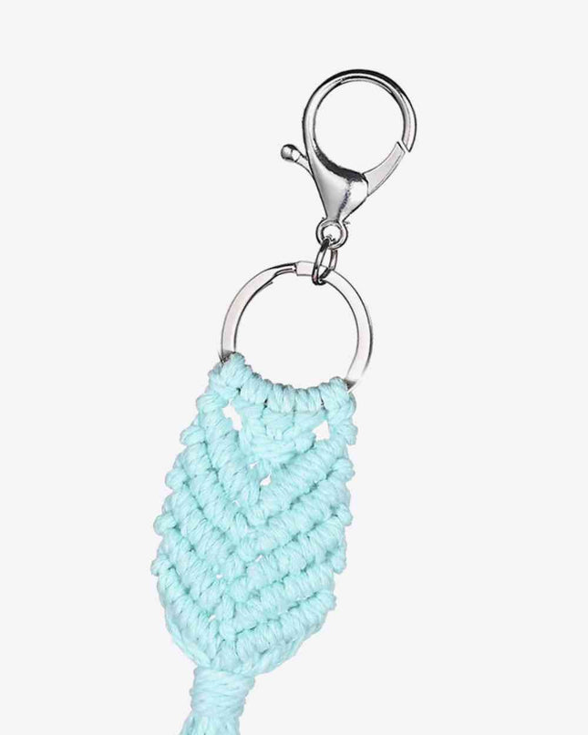 Assorted 4-Pack Handmade Fringe Keychain
