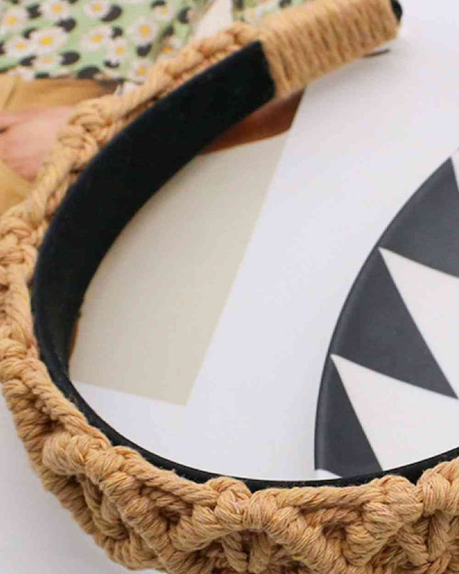 Can't Stop Your Shine Macrame Headband