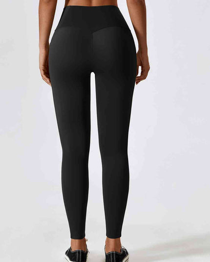 Wide Waistband Sports Pants