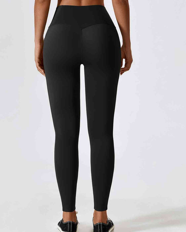 Wide Waistband Sports Pants
