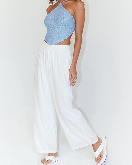 Tie Back Sleeveless Tank Top