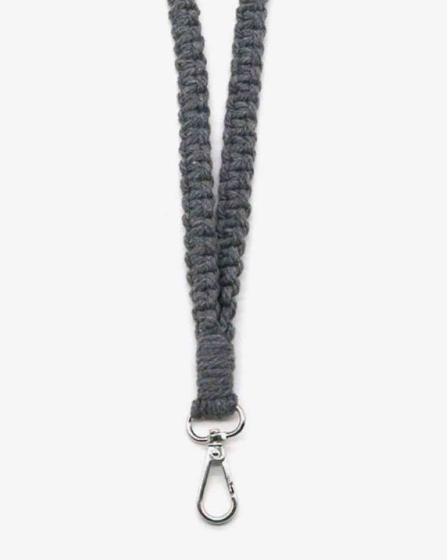 Assorted 2-Pack Hand-Woven Lanyard Keychain