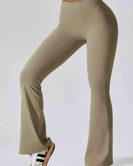 Slim Fit High Waist Long Sports Pants